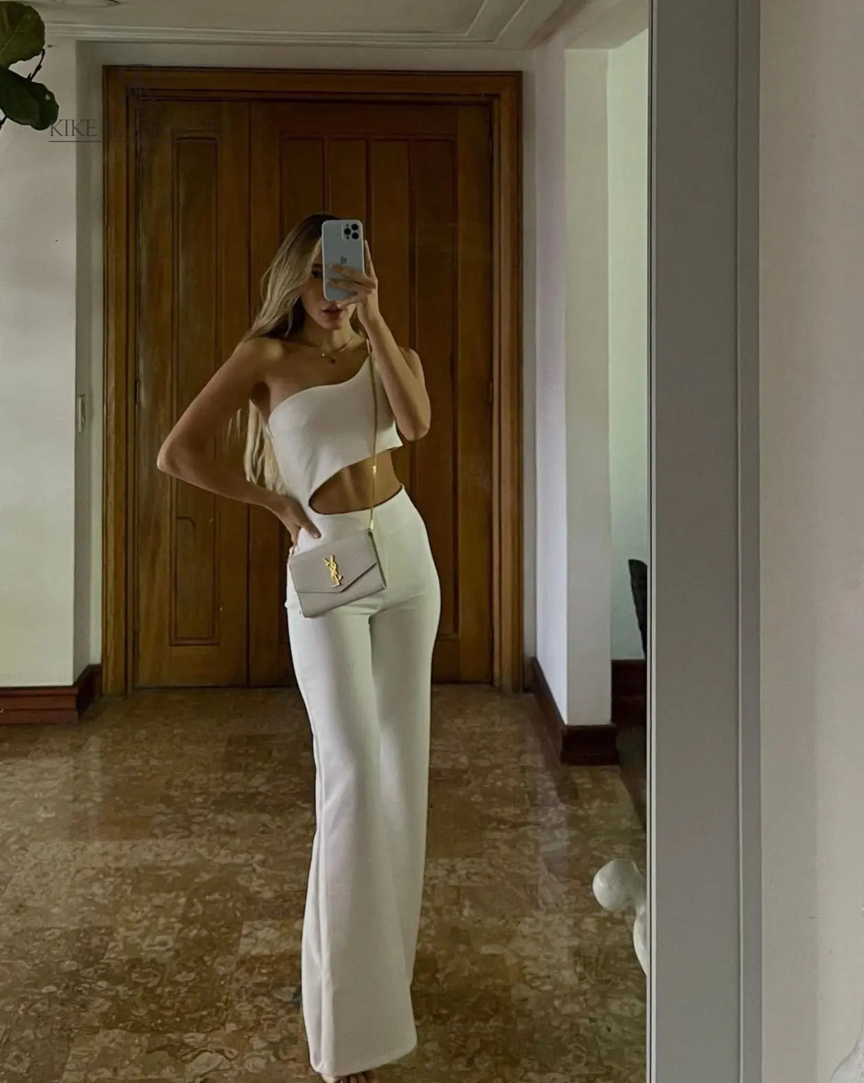 Enterizo Valentina Blanco