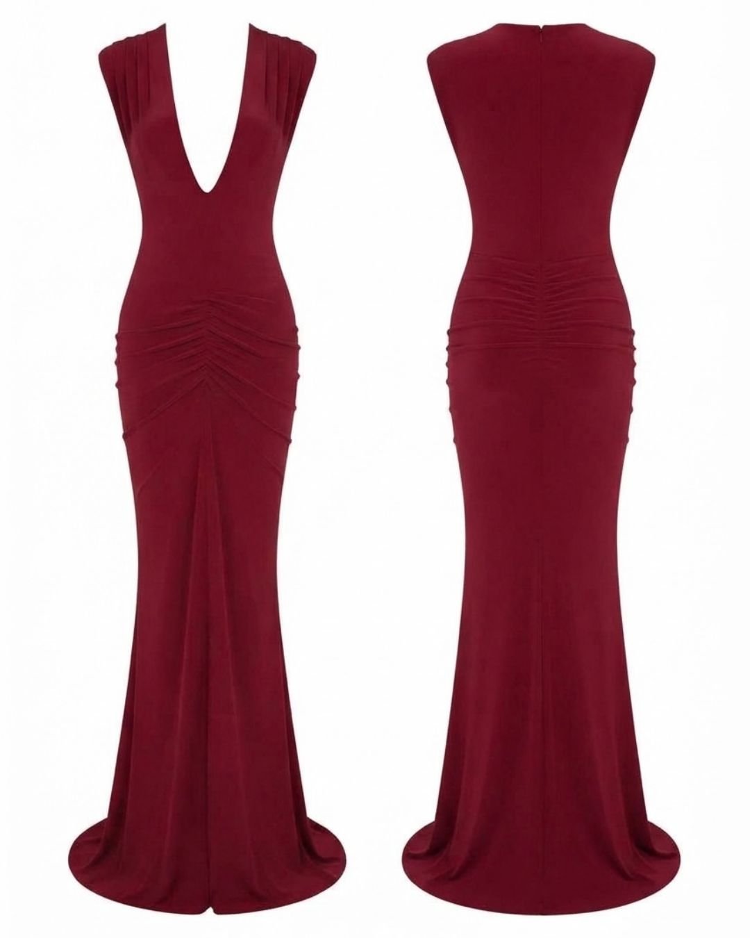 Vestido Allure VINO TINTO - KIKE RODRIGUEZ